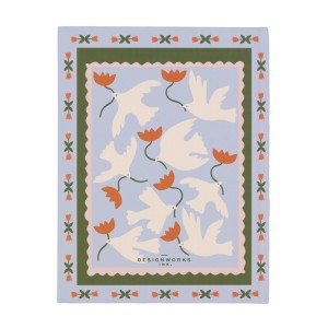 Тефтер от кадифе - Цвете, Adopo